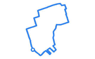 Route shape for Route 11 at Barking (Tanner Street) DTC