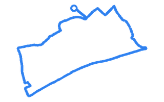 Route shape for Route 12 at Barking (Tanner Street) DTC