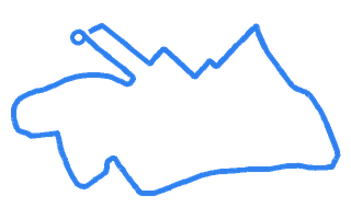 Route shape for Route 14 at Barking (Tanner Street) DTC