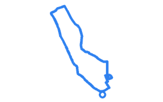 Route shape for Route 5 at Barnet DTC