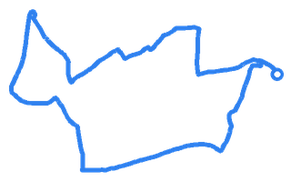 Route shape for Route 10 at Barnet DTC