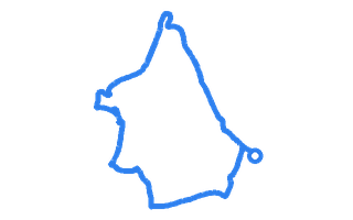 Route shape for Route 12 at Barnet DTC