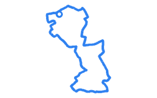 Route shape for Route 2 at Barnsley DTC