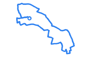 Route shape for Route 3 at Barnsley DTC