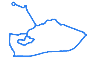 Route shape for Route 4 at Barnstaple DTC