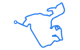 Route shape for Route 7 at Barnstaple DTC