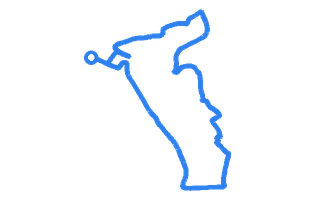 Route shape for Route 9 at Barnstaple DTC