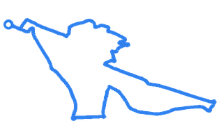 Route shape for Route 12 at Barnstaple DTC