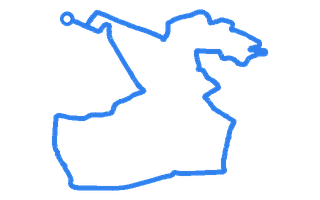 Route shape for Route 14 at Barnstaple DTC