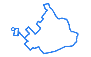 Route shape for Route 8 at Barrow In Furness DTC
