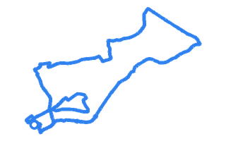 Route shape for Route 5 at Barry DTC