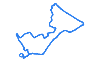 Route shape for Route 8 at Barry DTC