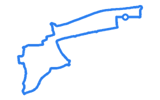 Route shape for Route 3 at Basildon DTC