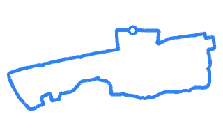 Route shape for Route 4 at Basildon DTC