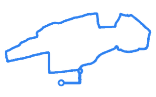 Route shape for Route 6 at Basildon DTC