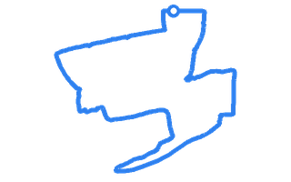 Route shape for Route 8 at Basildon DTC