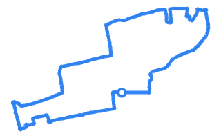 Route shape for Route 9 at Basildon DTC
