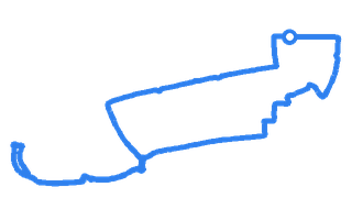 Route shape for Route 10 (NEW) at Basildon DTC
