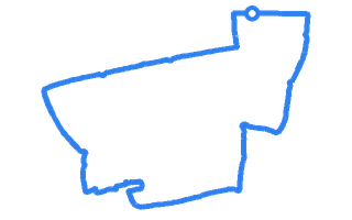 Route shape for Route 14 (NEW) at Basildon DTC
