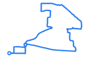 Route shape for Route 15 (NEW) at Basildon DTC