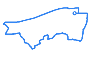 Route shape for Route 16 (NEW) at Basildon DTC