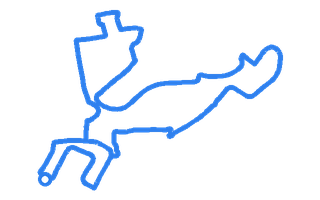 Route shape for Route 1 at Basingstoke DTC