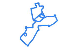 Route shape for Route 7 at Basingstoke DTC