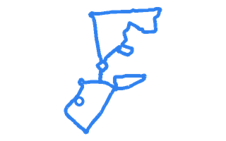 Route shape for Route 11 at Basingstoke DTC