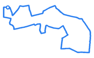 Route shape for Route 7 at Belvedere DTC