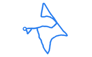 Route shape for Route 14 at Belvedere DTC