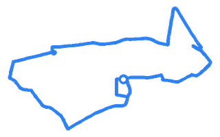 Route shape for Route 19 (NEW) at Belvedere DTC