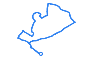 Route shape for Route 7 at Birmingham (Garretts Green) DTC