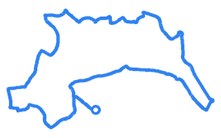 Route shape for Route 8 at Birmingham (Garretts Green) DTC