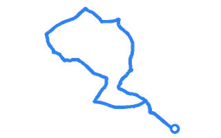 Route shape for Route 19 (NEW) at Birmingham (Garretts Green) DTC