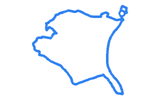 Route shape for Route 13 at Birmingham (Kings Heath) DTC