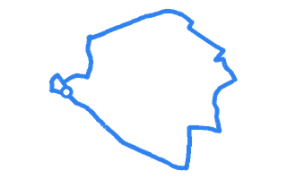 Route shape for Route 3 at Birmingham (Kingstanding) DTC