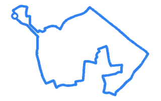 Route shape for Route 8 at Birmingham (Kingstanding) DTC