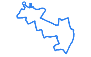 Route shape for Route 11 at Birmingham (Kingstanding) DTC