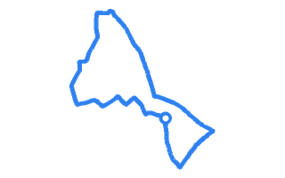 Route shape for Route 1 at Birmingham (Shirley) DTC