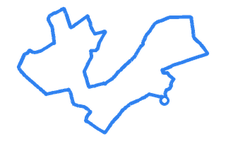 Route shape for Route 11 at Birmingham (Shirley) DTC