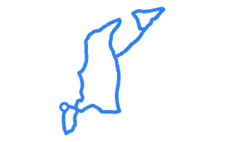 Route shape for Route 3 at Birmingham (Wyndley) DTC