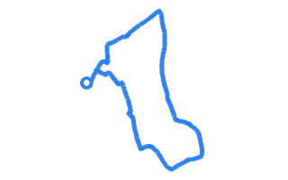 Route shape for Route 7 at Birmingham (Wyndley) DTC