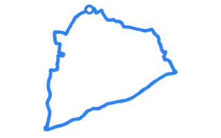 Route shape for Route 8 at Bishopbriggs DTC