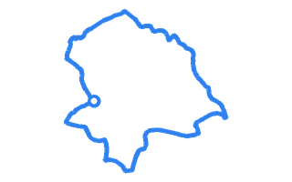 Route shape for Route 11 at Bishopbriggs DTC