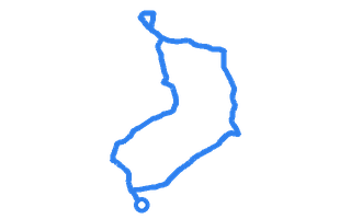 Route shape for Route 12 at Bishopbriggs DTC