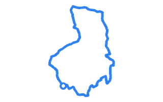Route shape for Route 14 at Bishopbriggs DTC