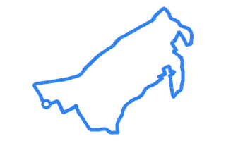 Route shape for Route 18 (NEW) at Bishopbriggs DTC