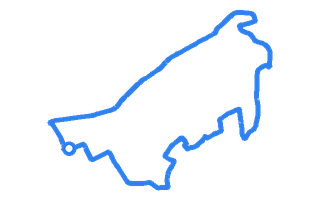 Route shape for Route 19 (NEW) at Bishopbriggs DTC