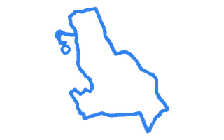 Route shape for Route 9 at Blackburn (Darwen) DTC