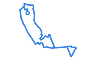Route shape for Route 13 at Blackburn (Darwen) DTC